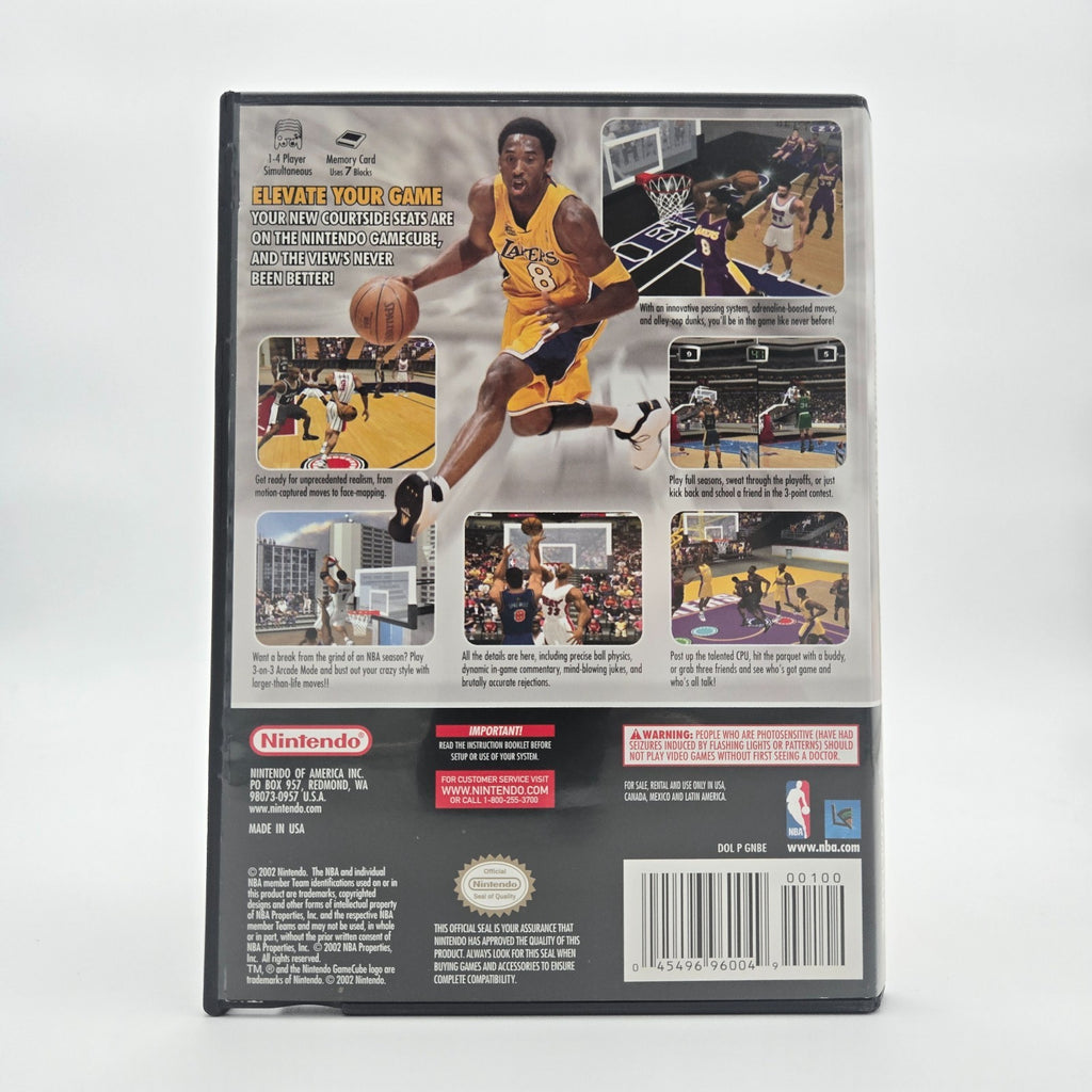 NBA Courtside 2002 (Gamecube) Authentic Tested No Manual