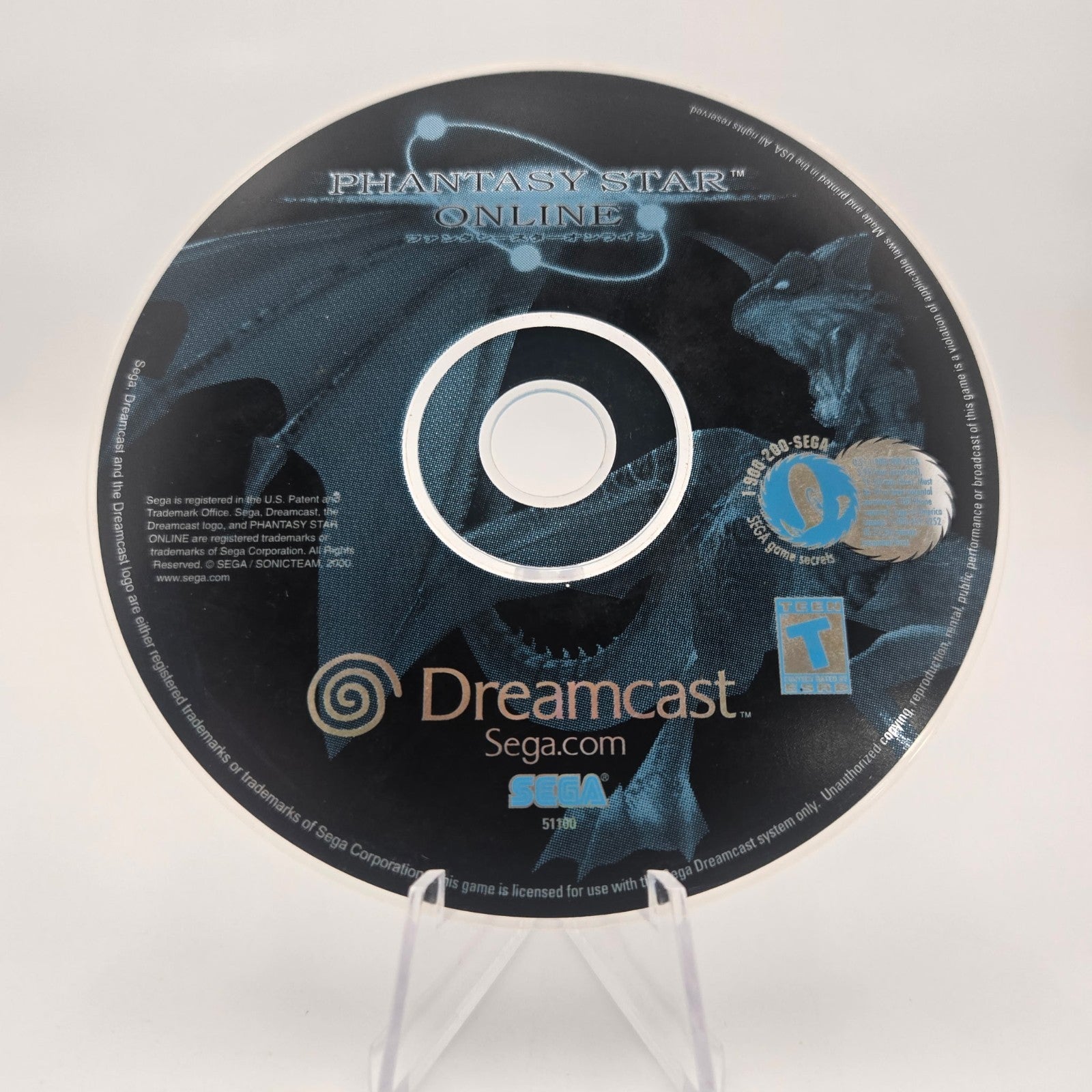 Phantasy Star Online (Dreamcast) Authentic Tested Disc Only