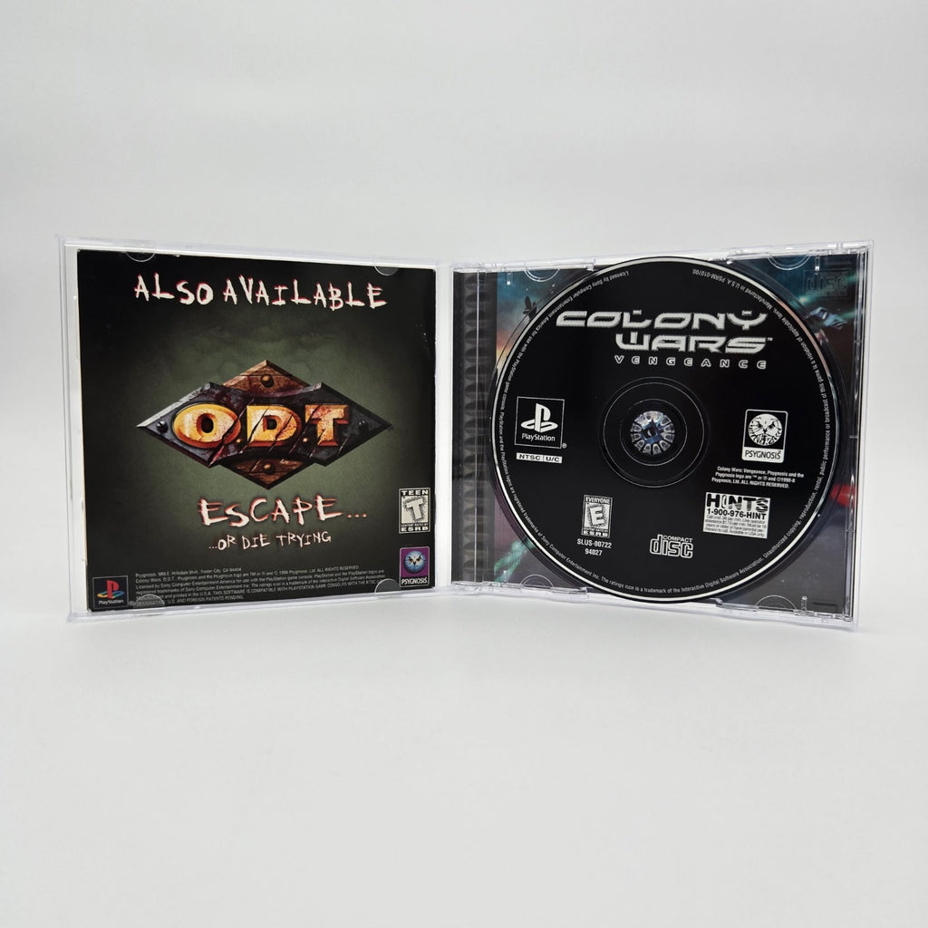 Colony Wars: Vengeance (Playstation 1) CIB Complete Authentic Tested
