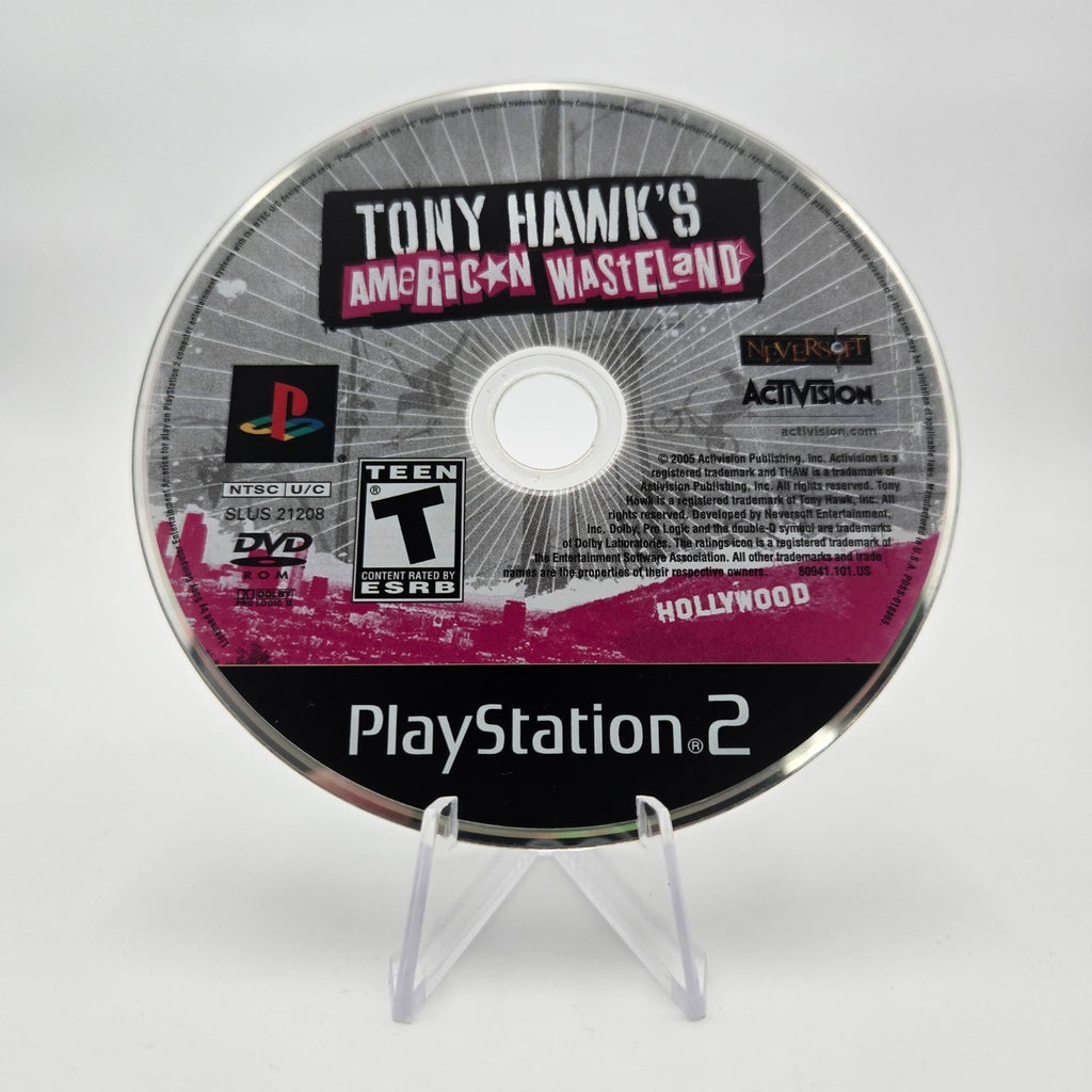 Tony Hawk's American Wasteland (Playstation 2) Authentic Tested Disc Only