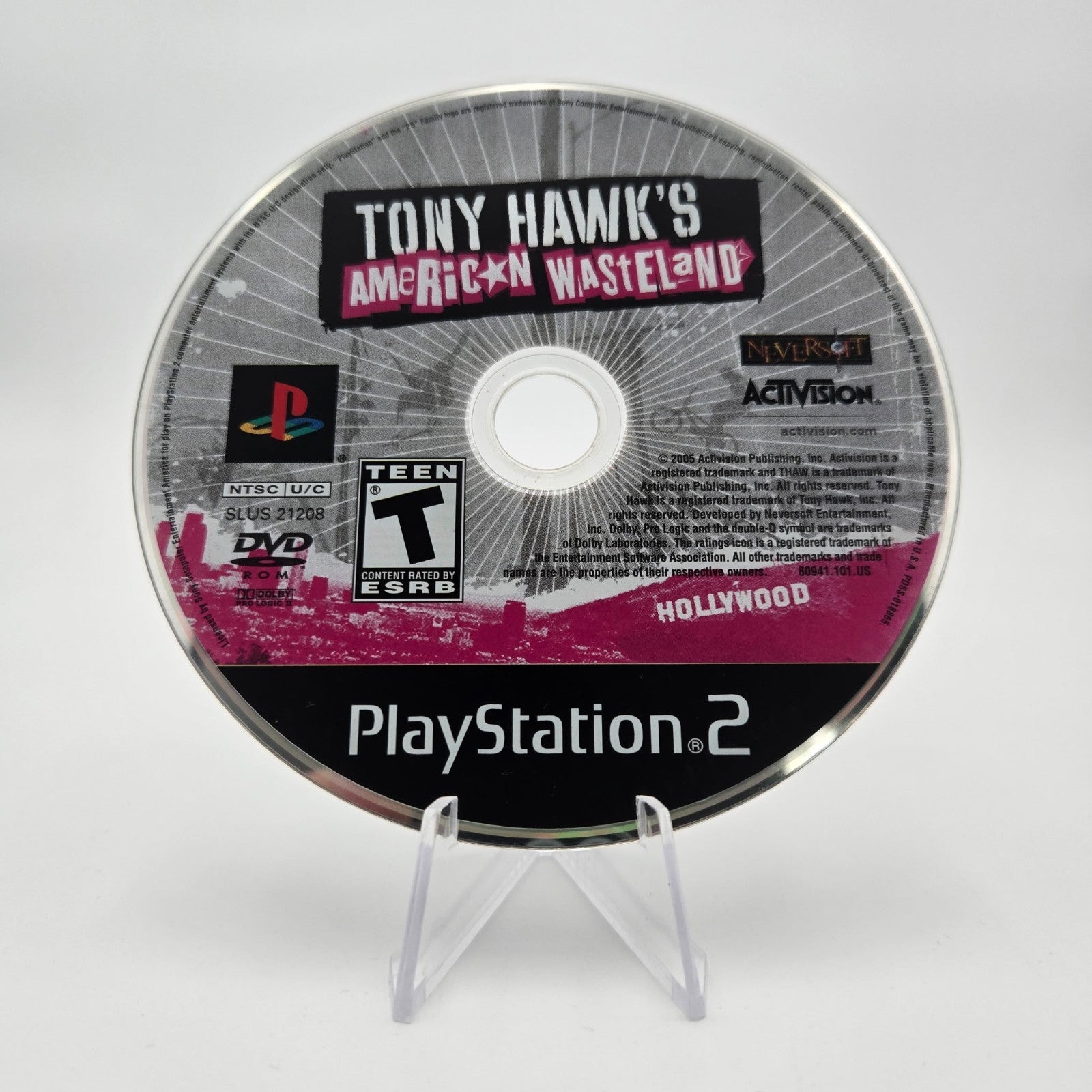 Tony Hawk's American Wasteland (Playstation 2) Authentic Tested Disc Only