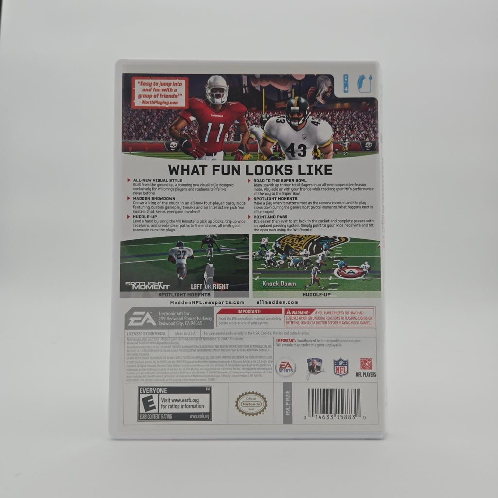 Madden 10 (Wii) CIB Complete Authentic Tested
