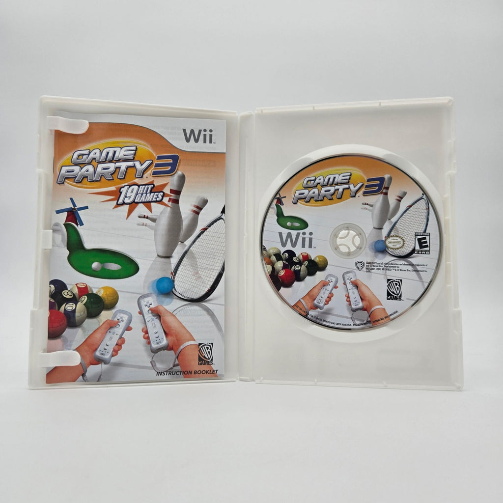 Game Party 3 (Wii) CIB Complete Authentic Tested