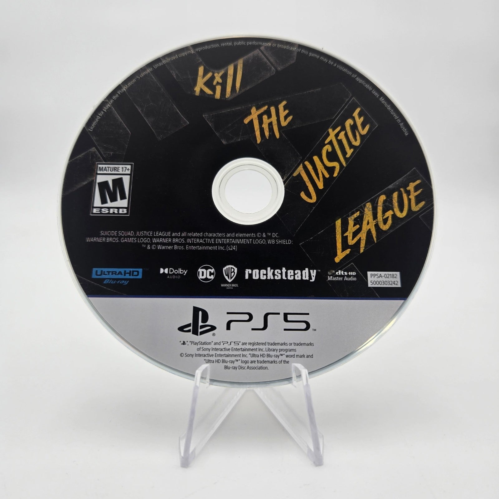Suicide Squad Deluxe Edition (PS5) Authentic Tested No Manual