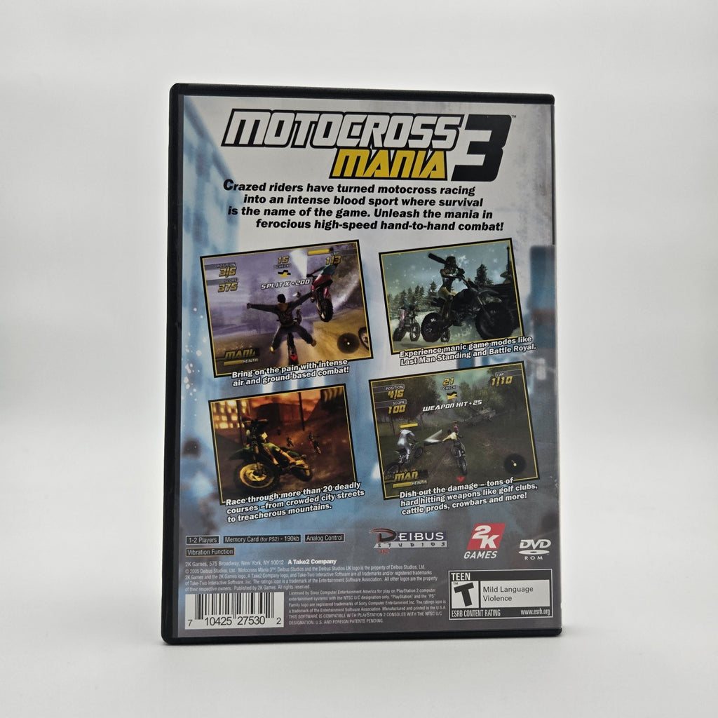 Motocross Mania 3 (Playstation 2) CIB Complete Authentic Tested