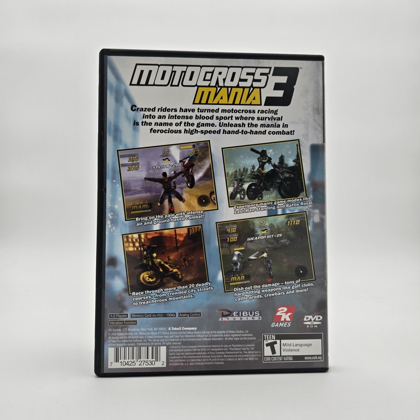 Motocross Mania 3 (Playstation 2) CIB Complete Authentic Tested