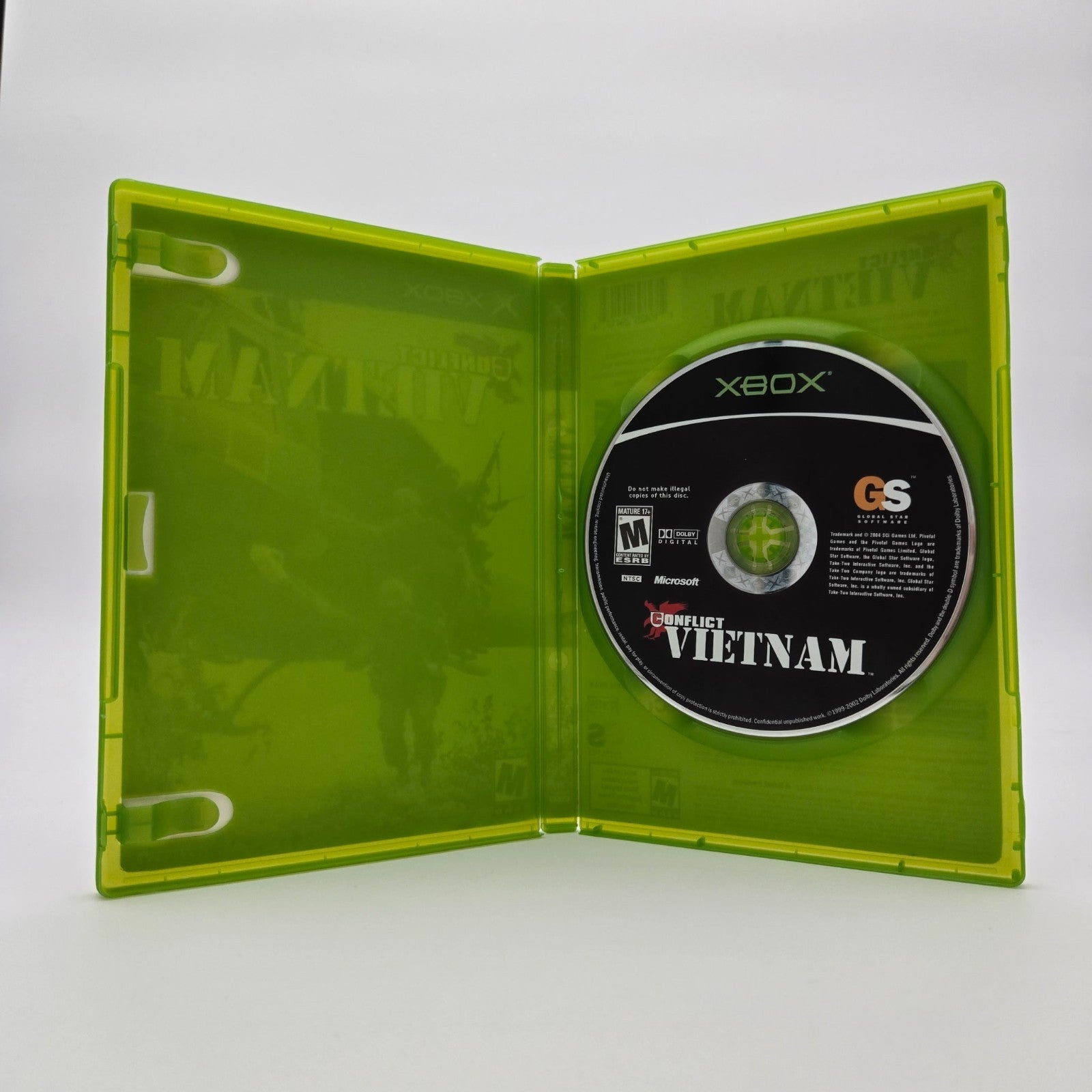 Conflict Vietnam (XBOX) Authentic Tested No Manual