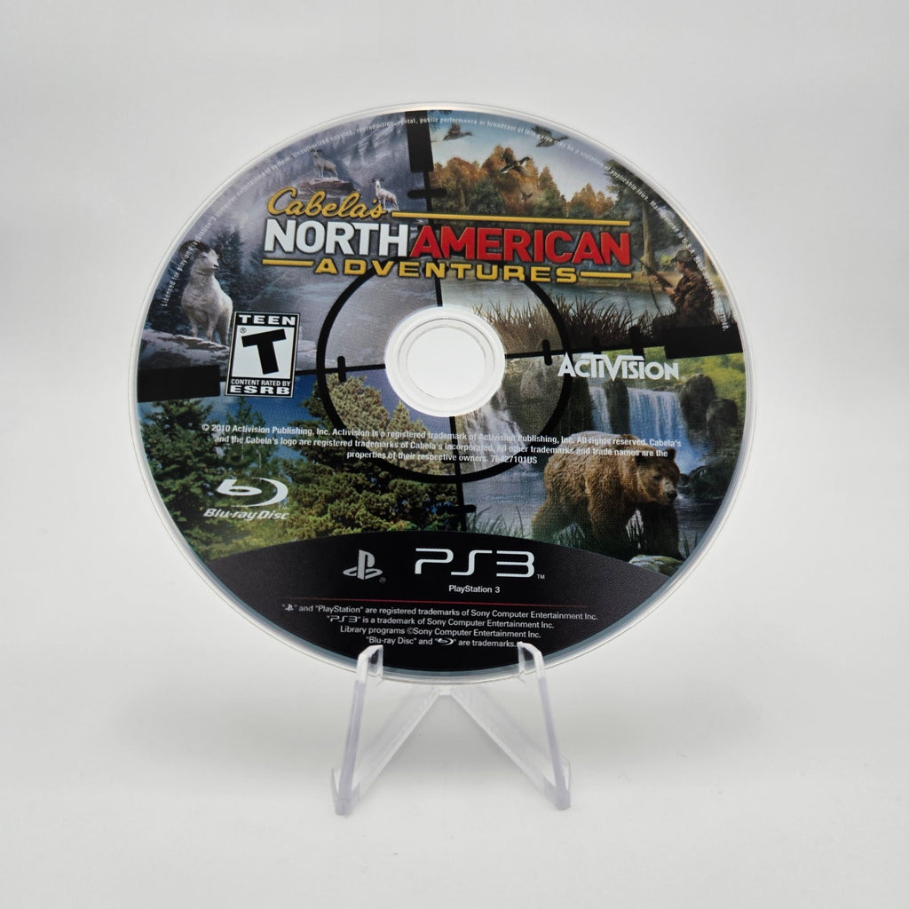 Cabela’s North American Adventures (Playstation 3) CIB Complete Authentic Tested