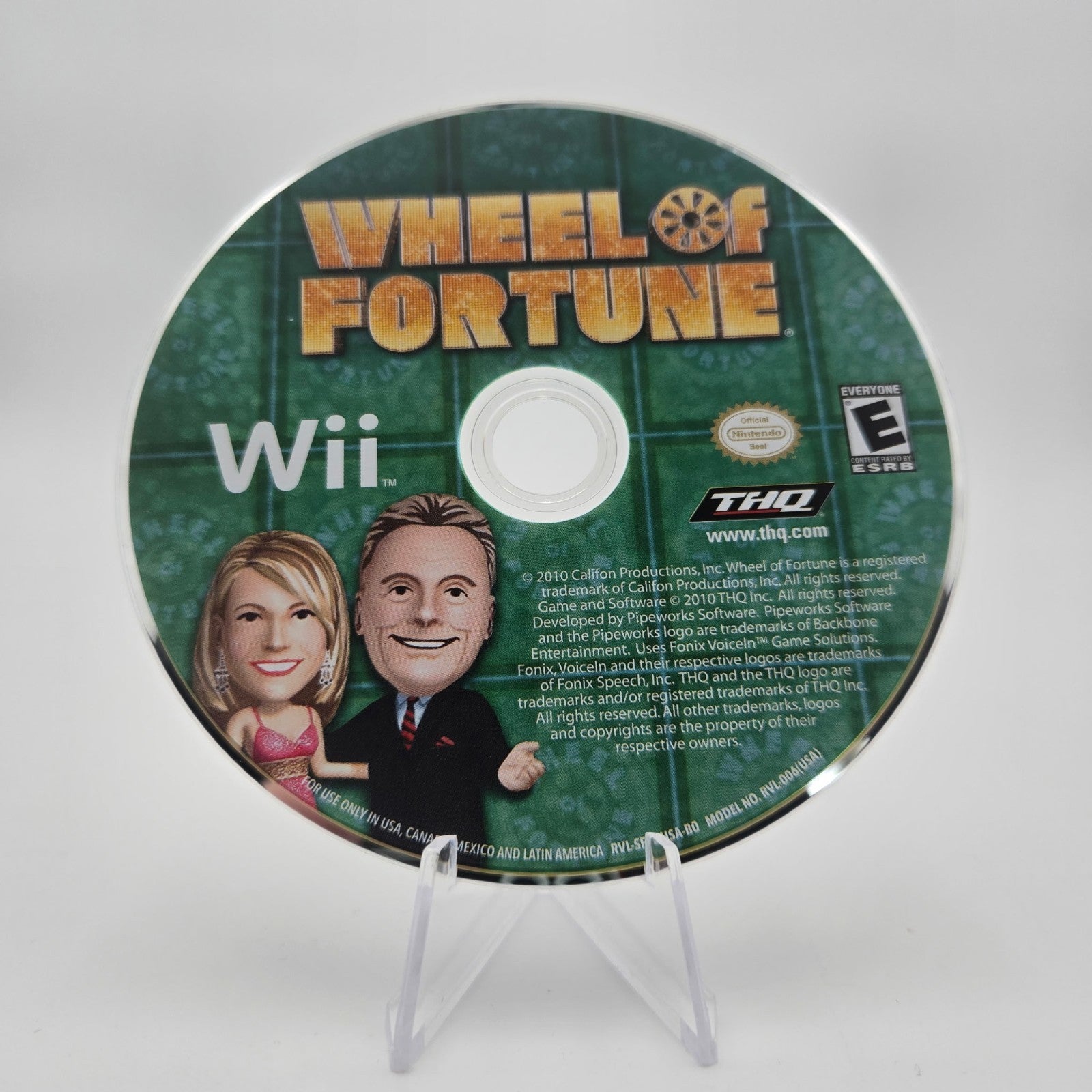 Wheel of Fortune (Wii) CIB Complete Authentic Tested