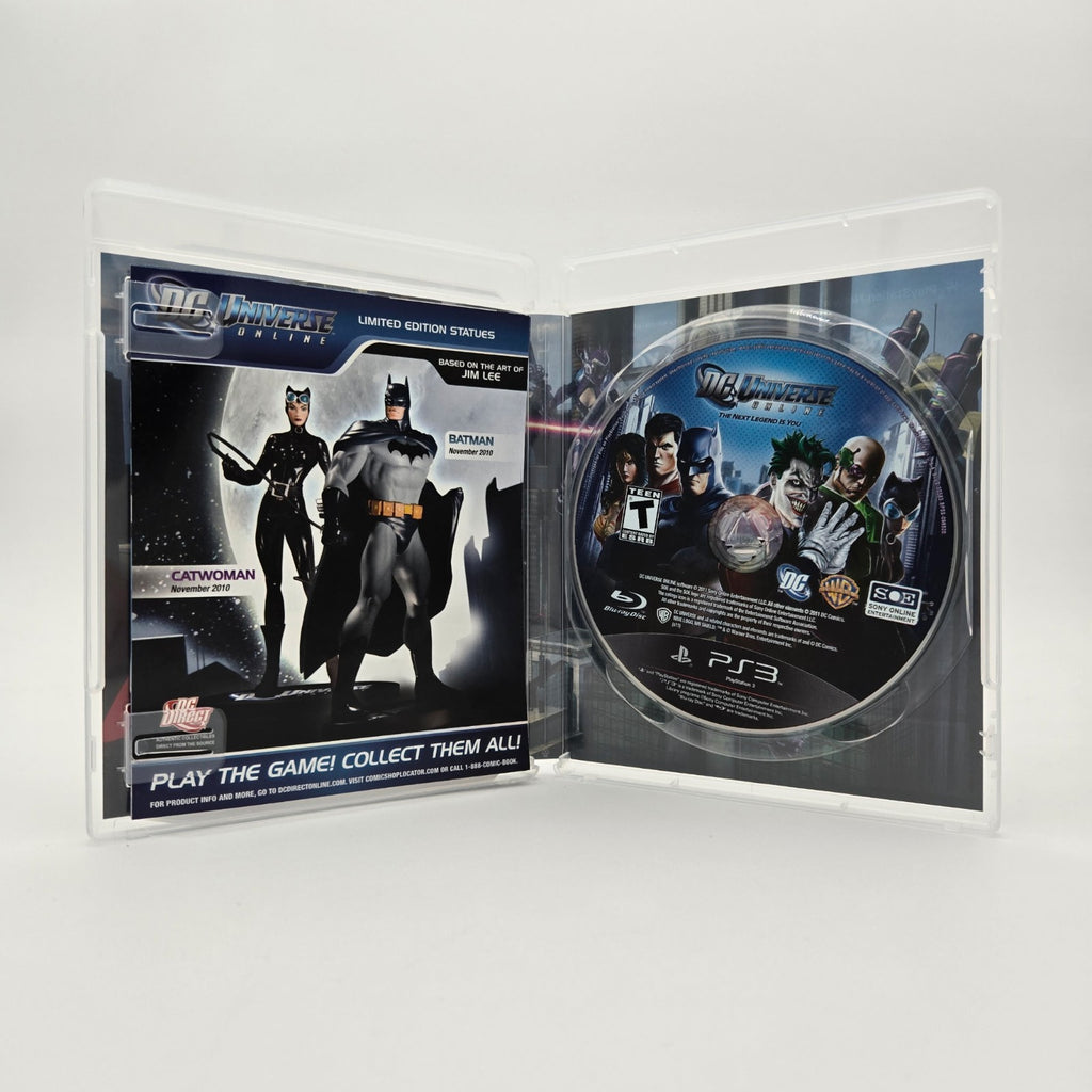 DC Universe Online (Playstation 3) CIB Complete Authentic Tested