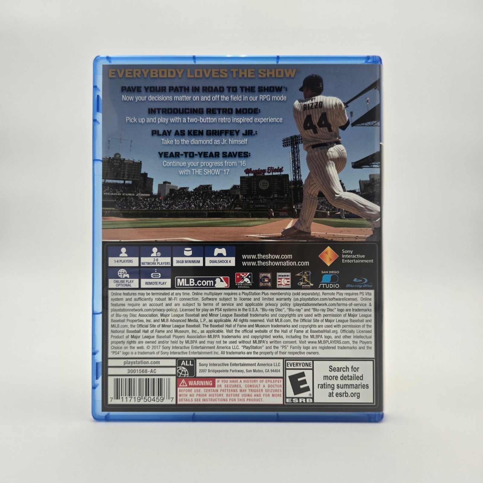 MLB The Show 17 (Playstation 4) CIB Complete Authentic Tested
