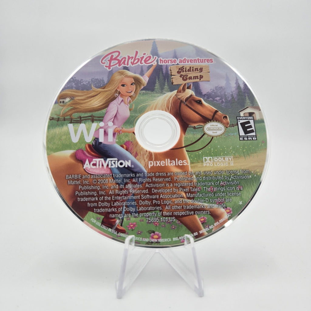 Barbie Horse Adventures: Riding Camp (Wii) Authentic Tested No Manual
