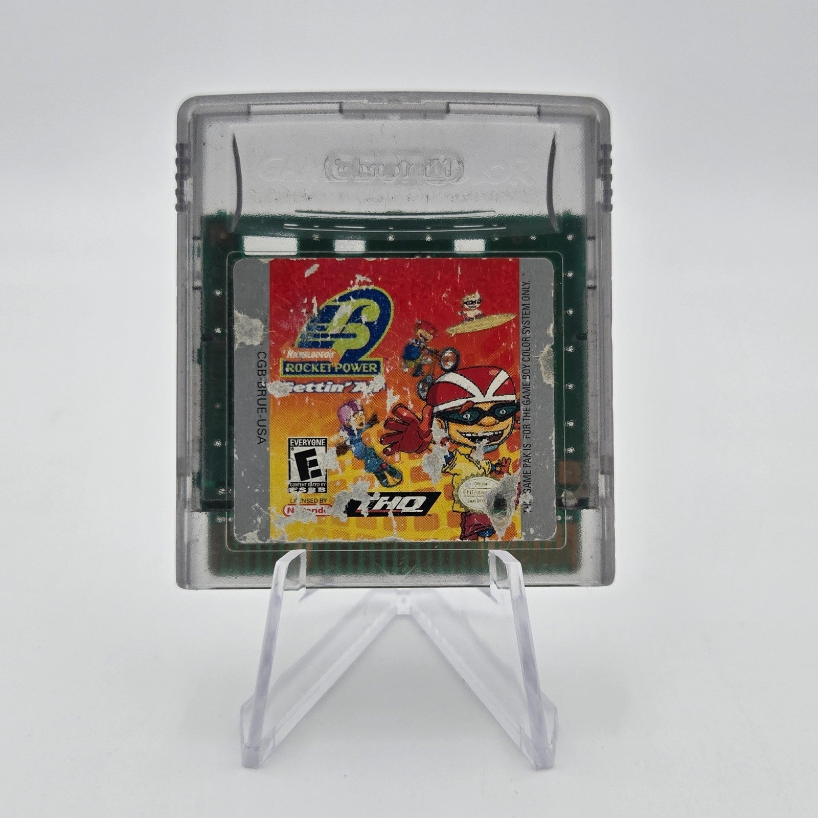 Rocket Power: Gettin' Air (Nintendo Gameboy Color) Authentic Tested Cart Only
