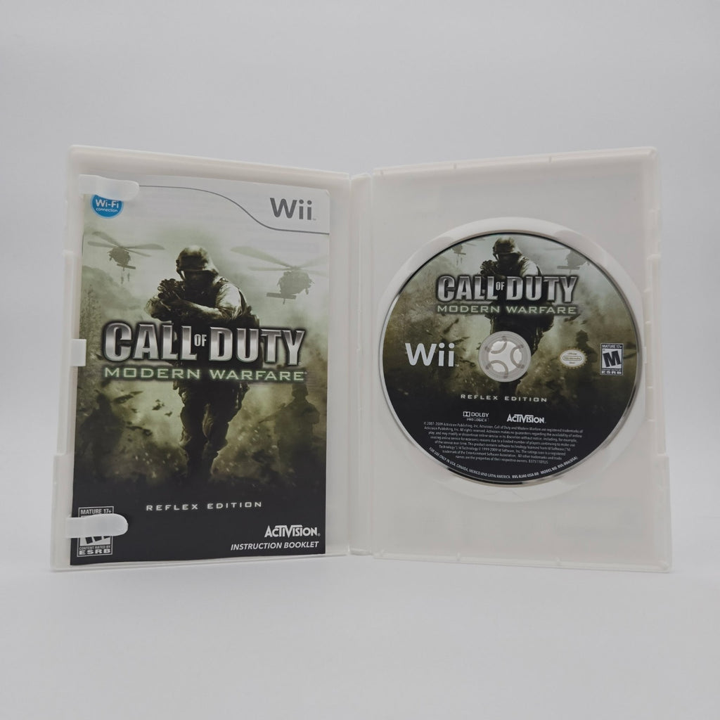 Call of Duty Modern Warfare Reflex Edition (Wii) CIB Complete Authentic Tested