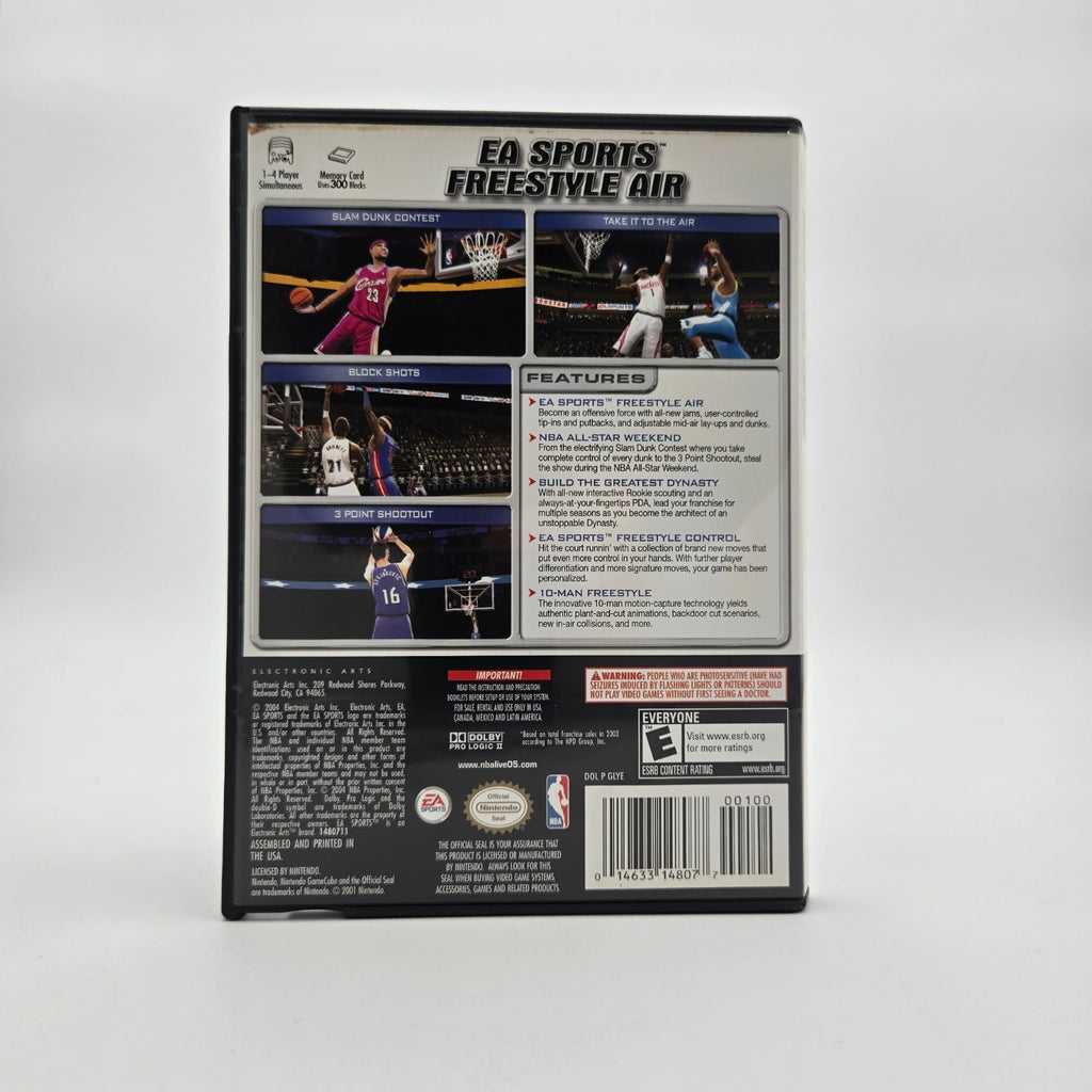 NBA Live 2005 (Gamecube) CIB Complete Authentic Tested
