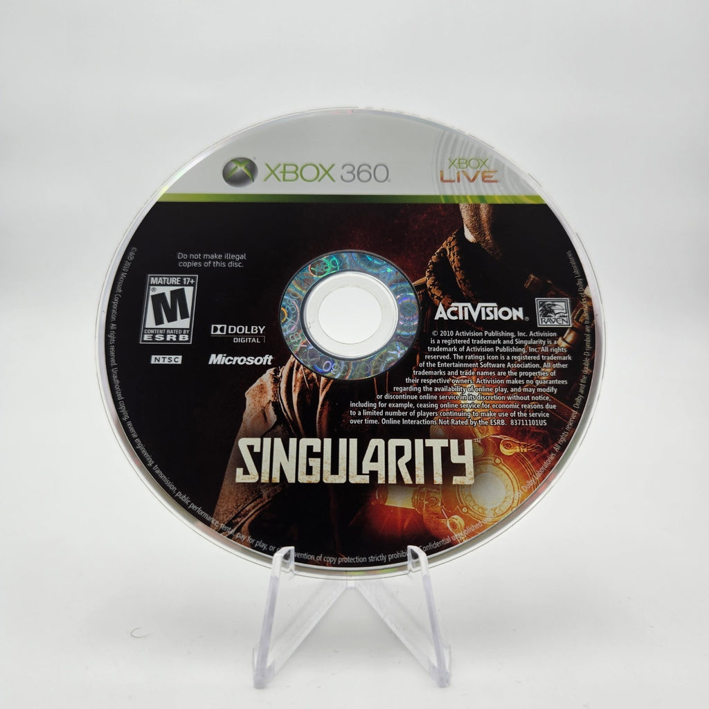 Singularity (Xbox 360) CIB Complete Authentic Tested