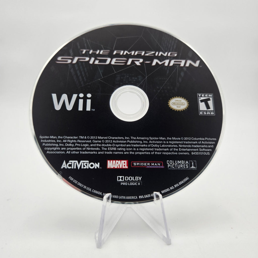 The Amazing Spiderman (Wii) CIB Complete Authentic Tested