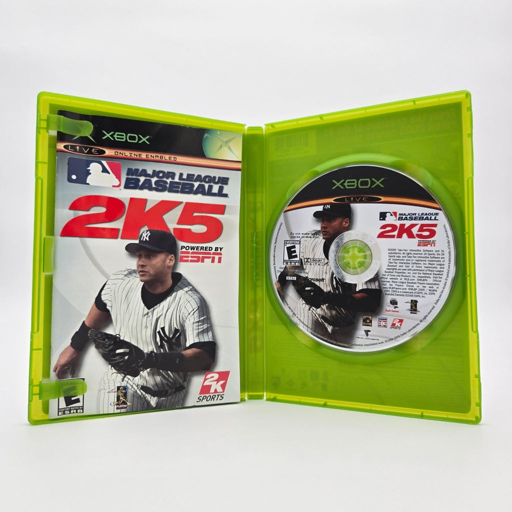 Major League Baseball 2K5 (XBOX) CIB Complete Authentic Tested