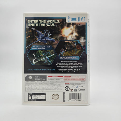 Avatar The Game (Wii) Authentic Tested No Manual