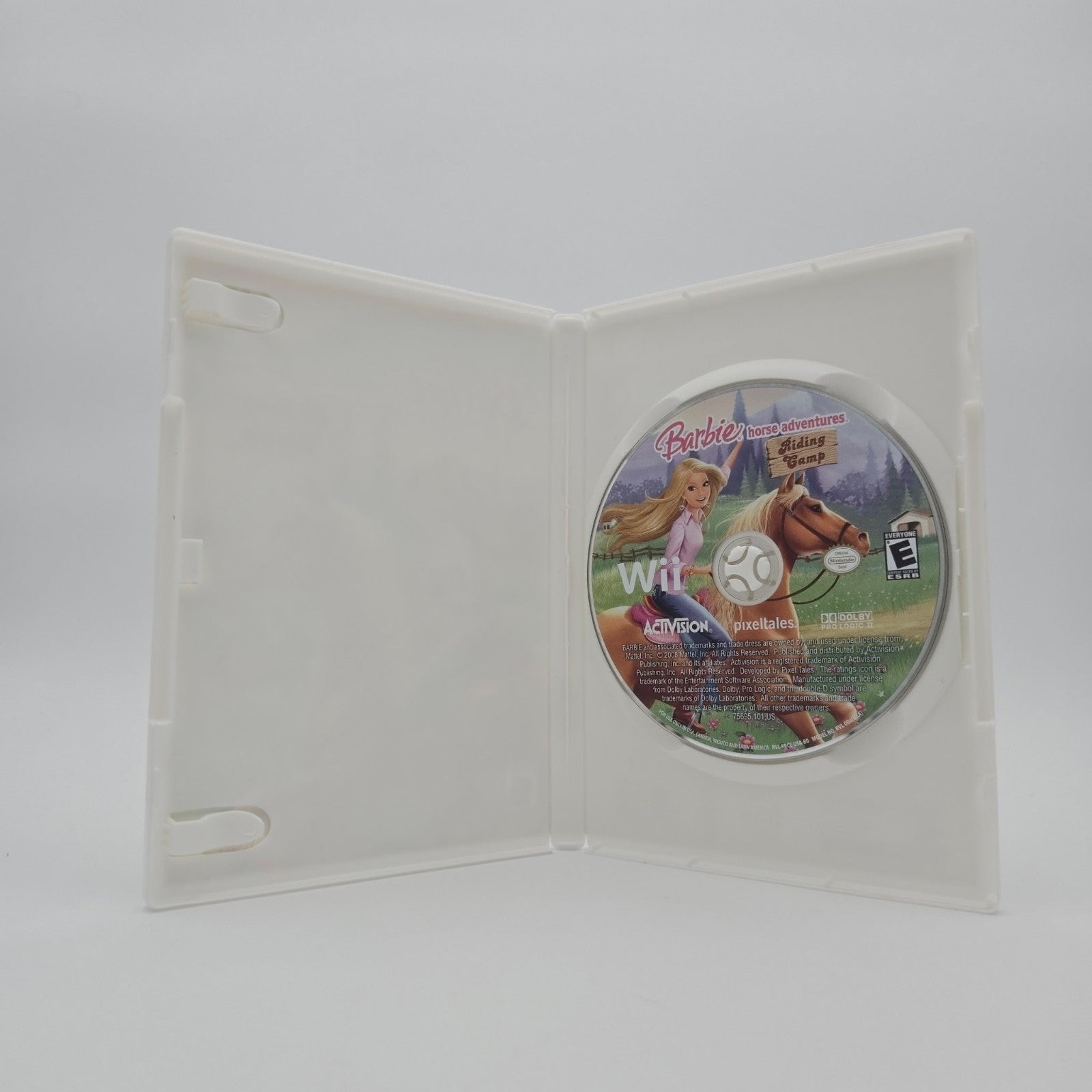 Barbie Horse Adventures: Riding Camp (Wii) Authentic Tested No Manual