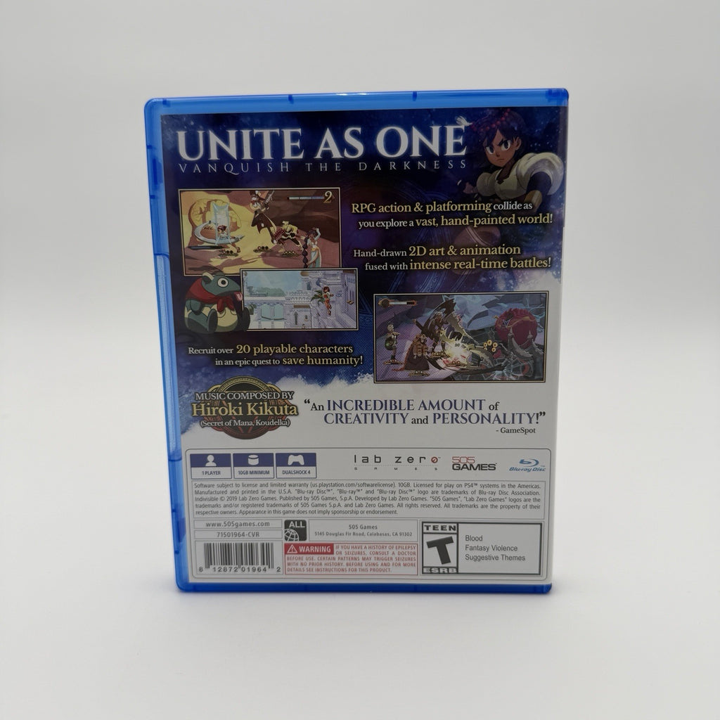 Indivisible (PS4) CIB Complete Authentic Tested