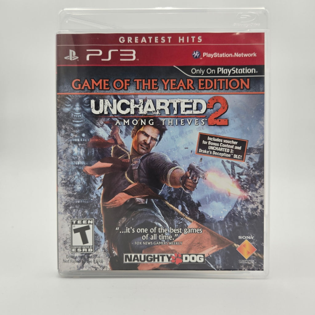 Uncharted 2: Among Thieves GOTY (Playstation 3) CIB Complete Authentic Tested
