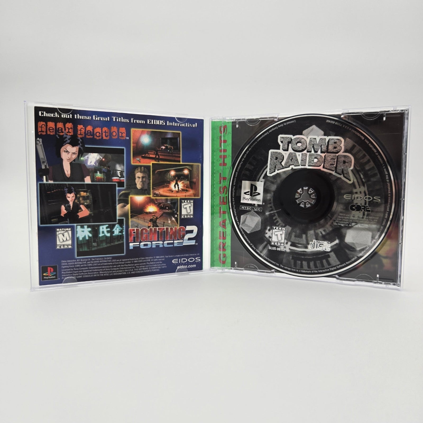Tomb Raider (Playstation 1) CIB Complete Authentic Tested