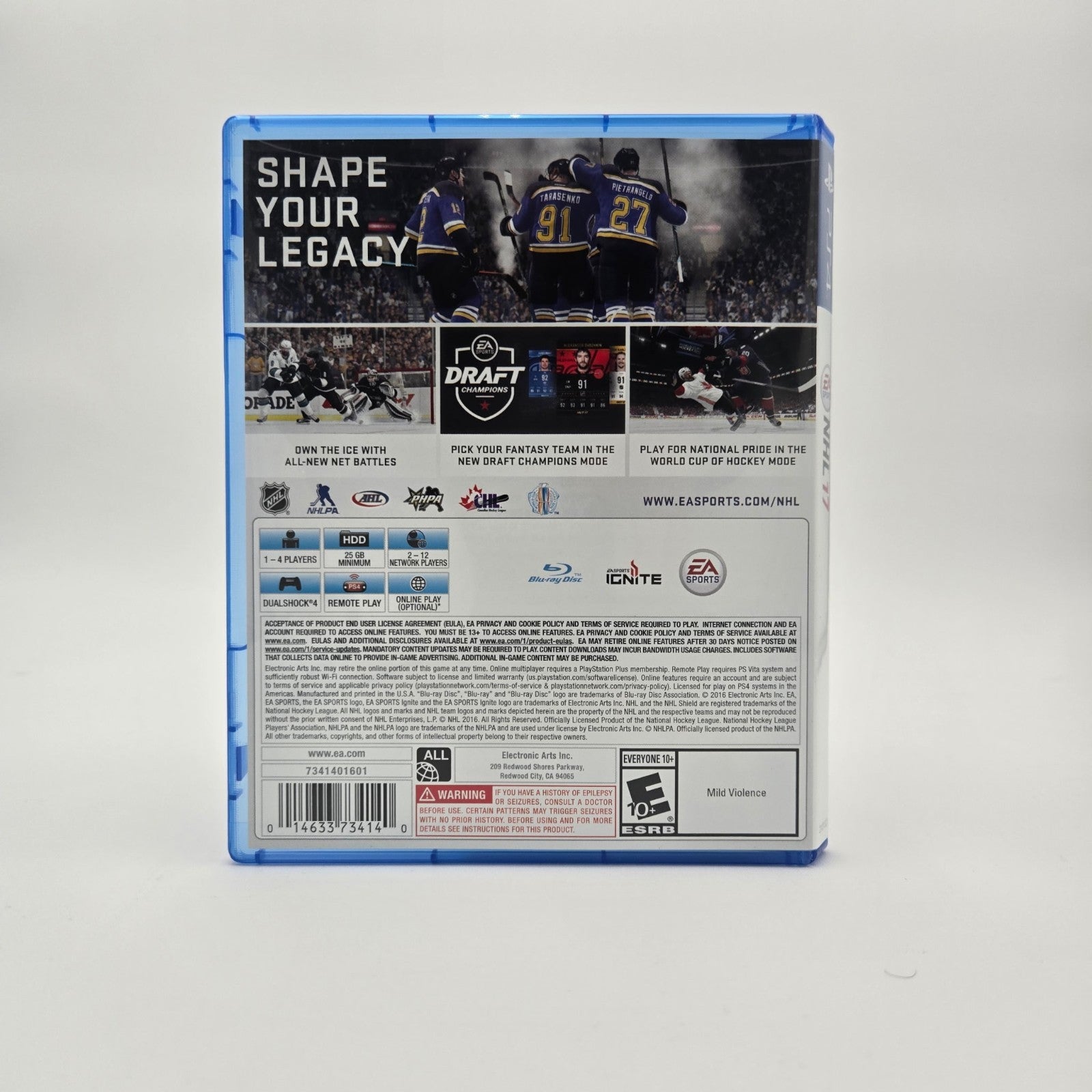 NHL 17 (Playstation 4) CIB Complete Authentic Tested