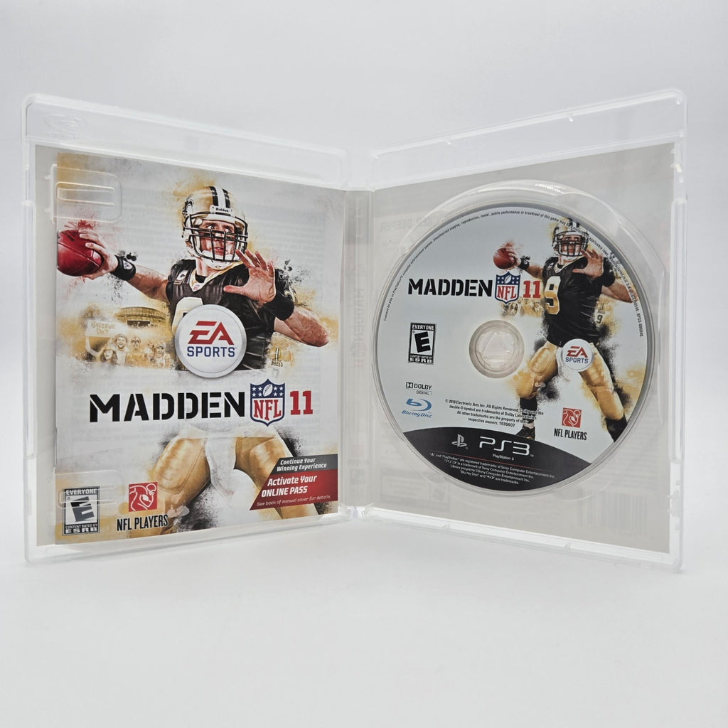 Madden 11 (Playstation 3) CIB Complete Authentic Tested