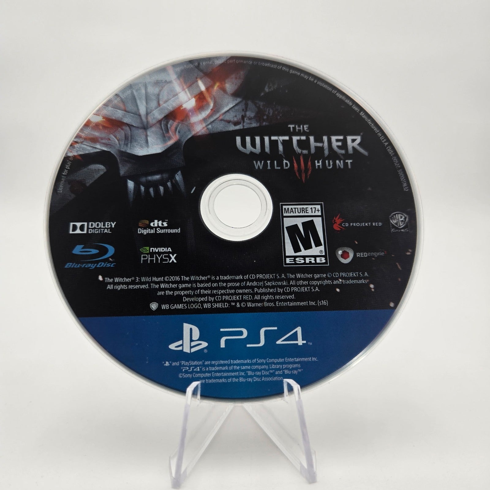 The Witcher 3: Wild Hunt (PS4) CIB Complete Authentic Tested