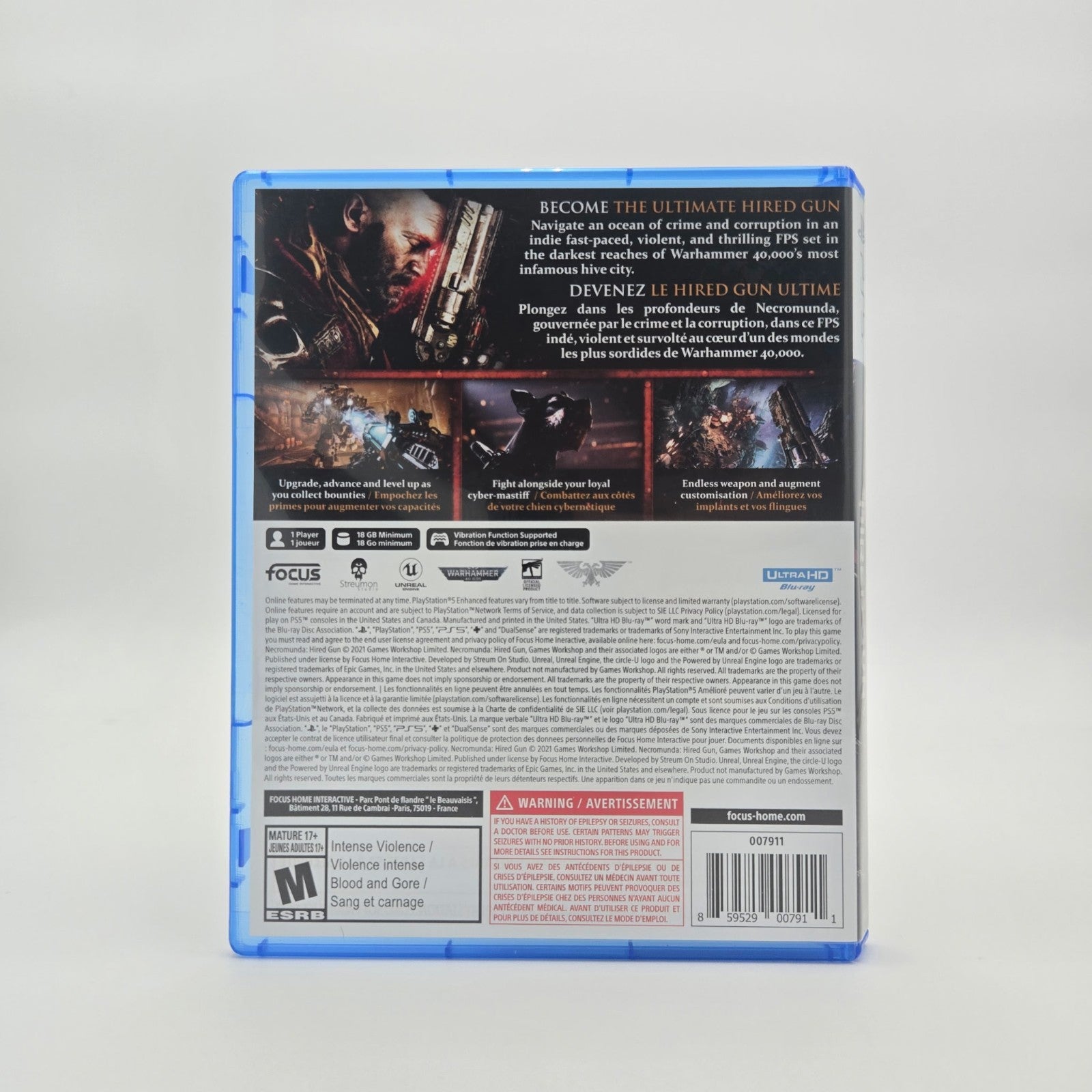Necromunda: Hired Gun (PS5) CIB Complete Authentic Tested