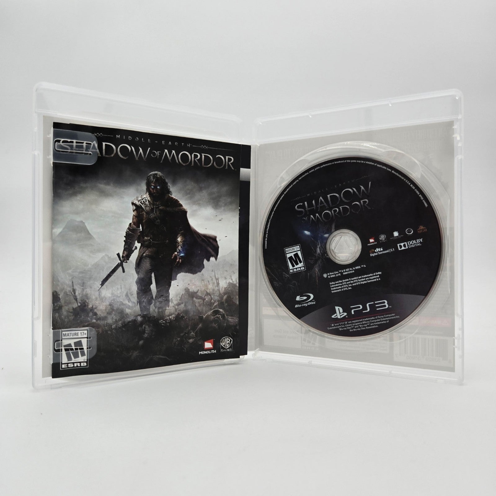 Shadow of Mordor (Playstation 3) CIB Complete Authentic Tested