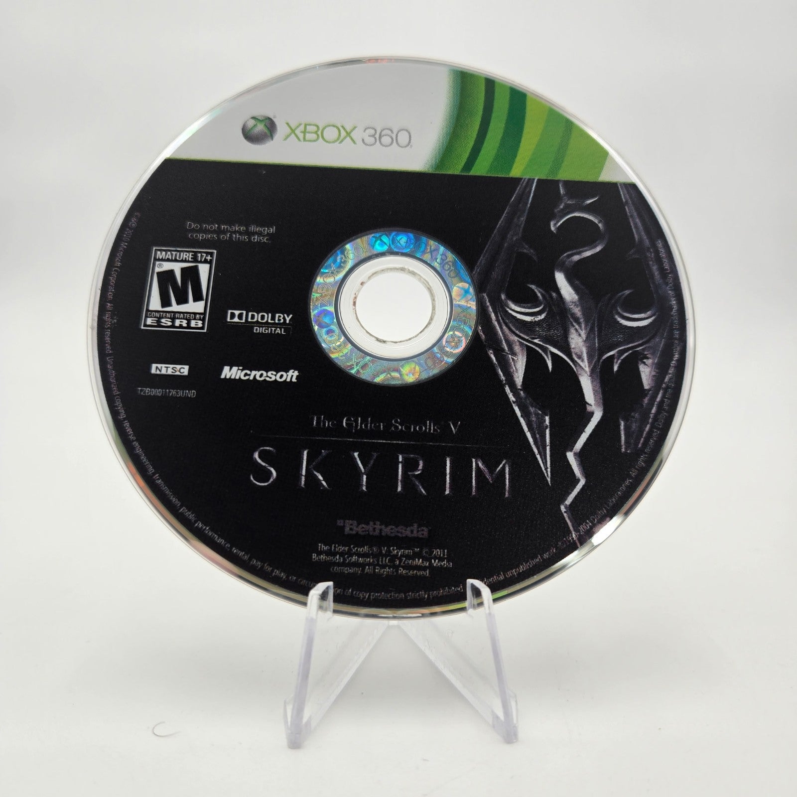 Elder Scrolls 5: Skyrim (Xbox 360) CIB Complete Authentic Tested