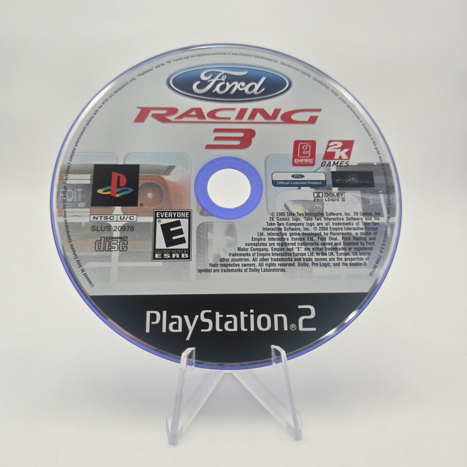 Ford Racing 3 (Playstation 2) CIB Complete Authentic Tested