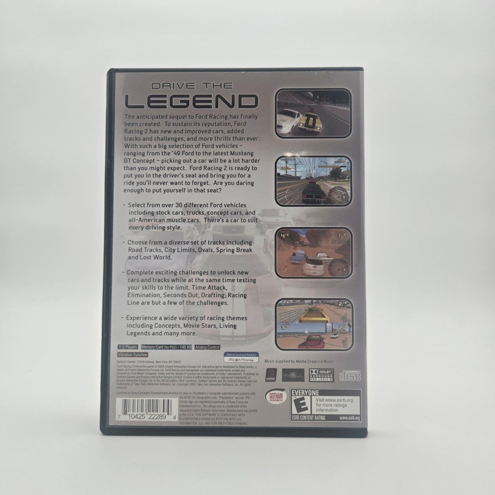 Ford Racing 2 (Playstation 2) CIB Complete Authentic Tested