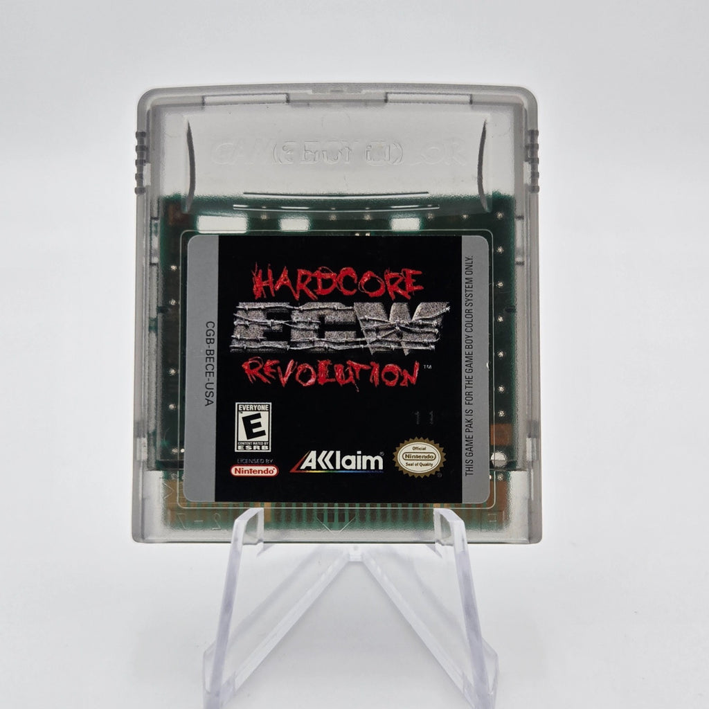 ECW: Hardcore Revolution (Nintendo Gameboy Color) Authentic Tested Cart Only