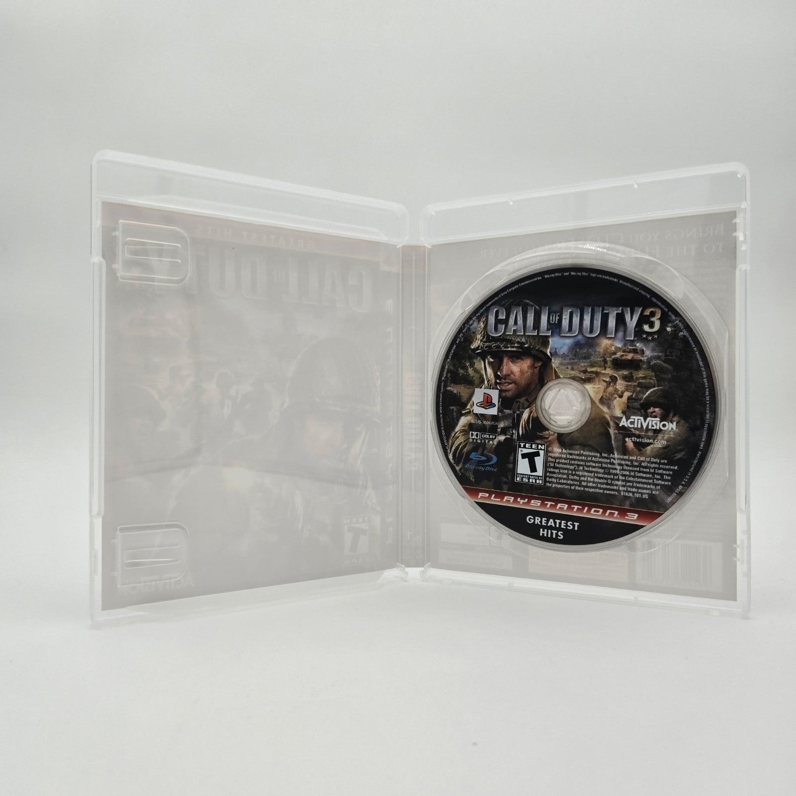 Call of Duty 3 (Playstation 3) Authentic Tested - No Manual