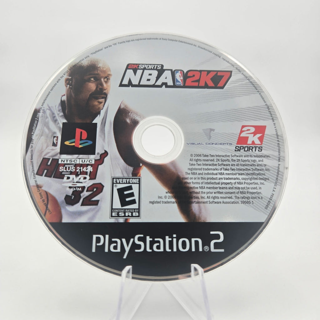 NBA 2K7 (PS2) Authentic Tested Disc Only