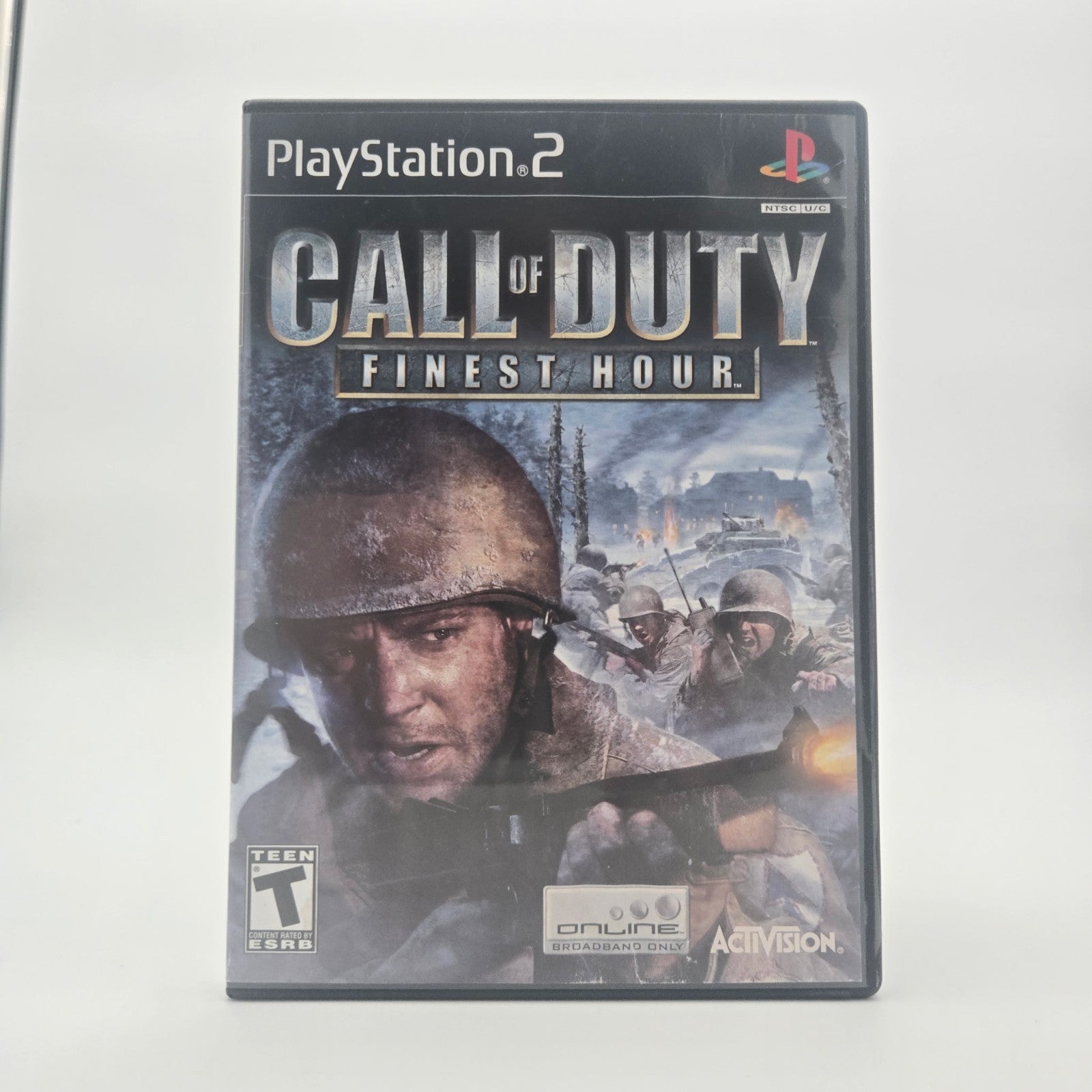 Call of Duty Finest Hour (Playstation 2) CIB Complete Authentic Tested