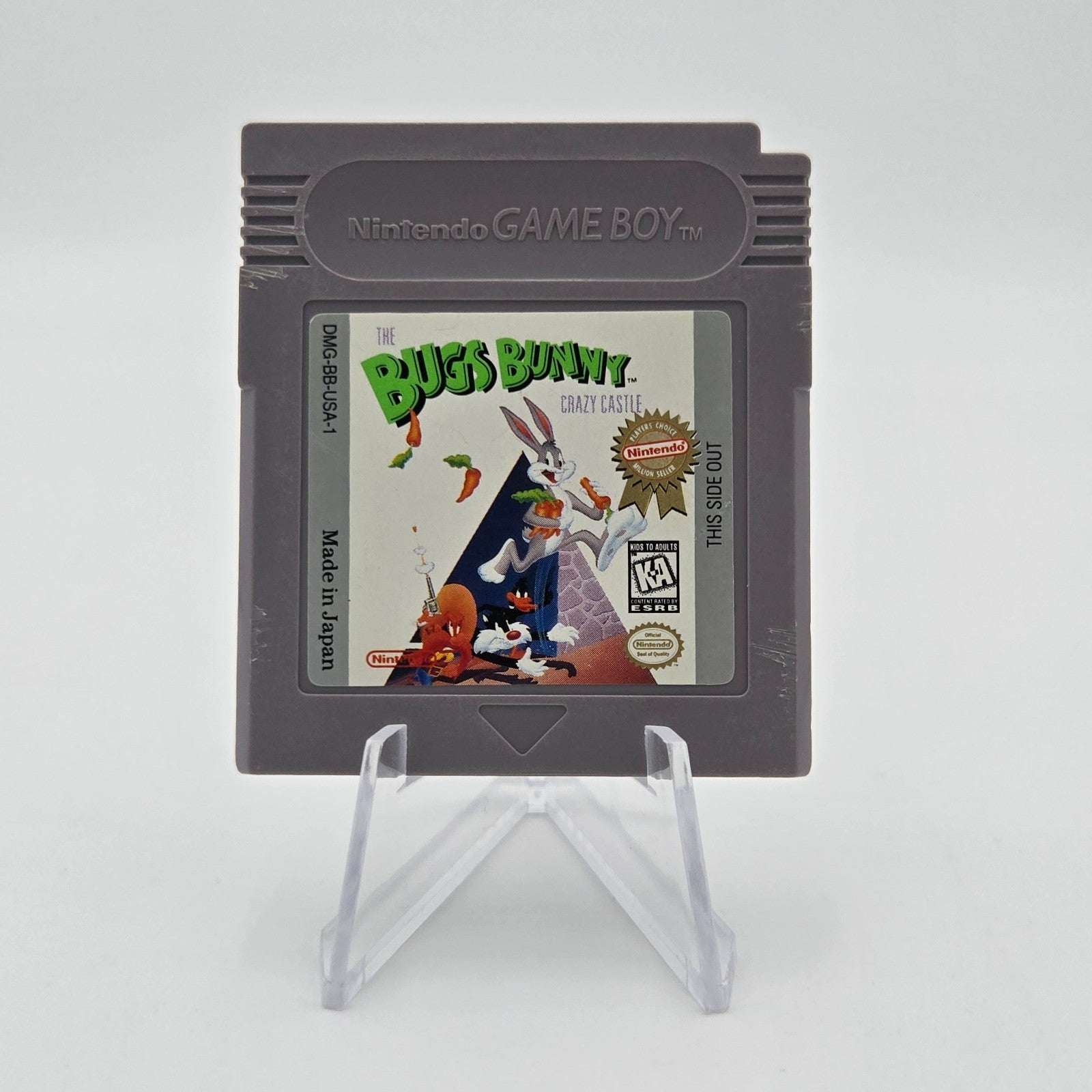 The Bugs Bunny Crazy Castle (Nintendo Gameboy) Authentic Tested Cart Only
