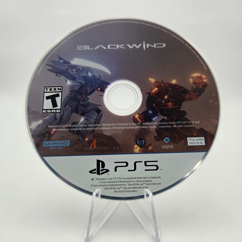 Blackwind (PS5) CIB Complete Authentic Tested