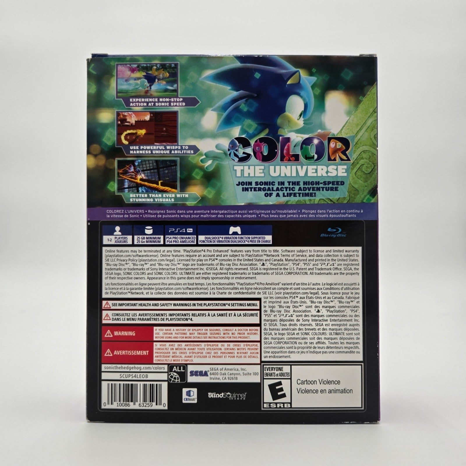 Sonic Colors: Ultimate (PS4) CIB Complete Authentic Tested