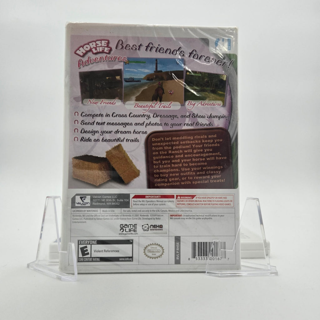 Horse Life Adventures (Wii) FACTORY SEALED