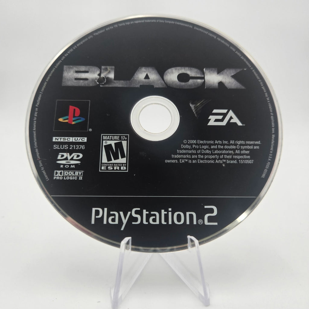 Black (Playstation 2) Authentic Tested No Manual