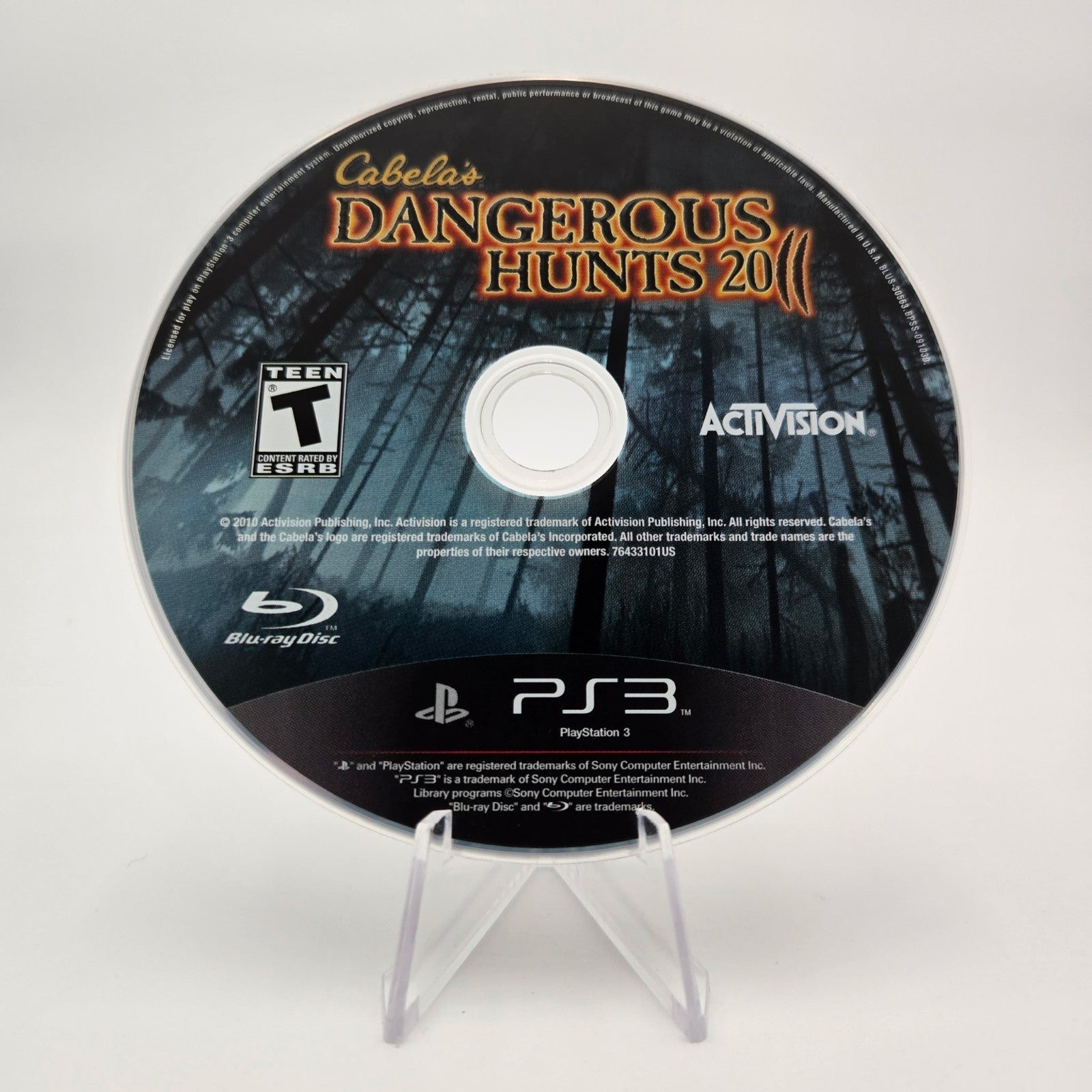 Cabela’s Dangerous Hunts 2011 (Playstation 3) CIB Complete Authentic Tested