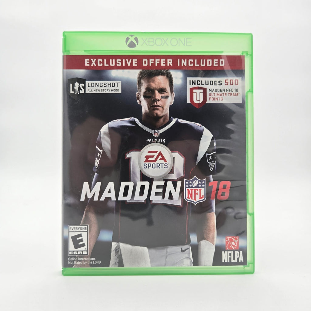 Madden NFL 18 (Xbox One) CIB Complete Authentic Tested