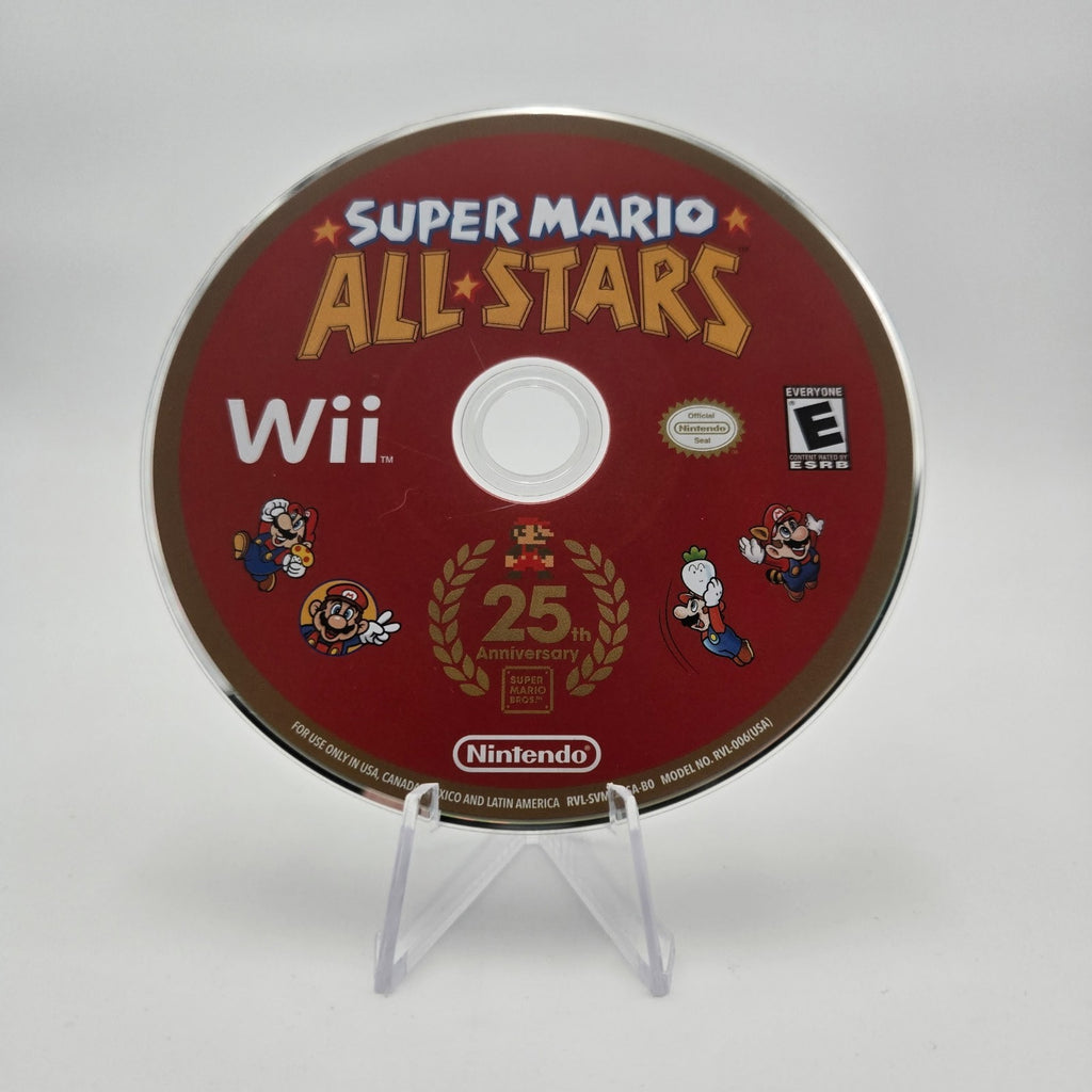 Super Mario All Stars (Wii) Authentic Tested Disc Only