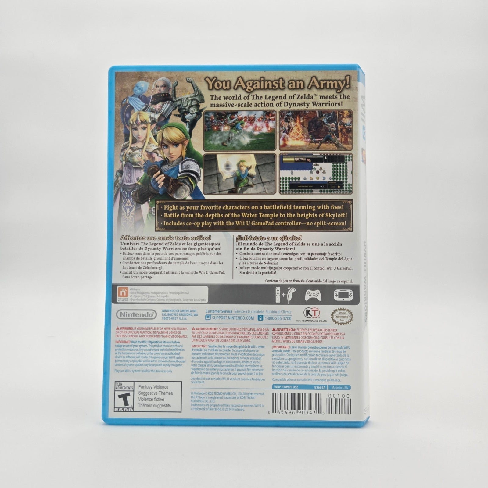 Hyrule Warriors (Wii U) CIB Complete Authentic Tested