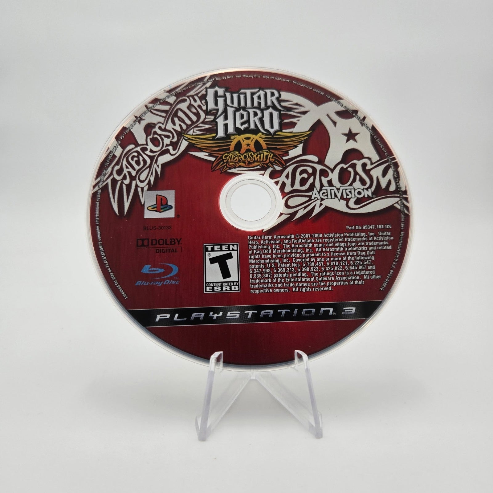 Guitar Hero Aerosmith (Playstation 3) CIB Complete Authentic Tested