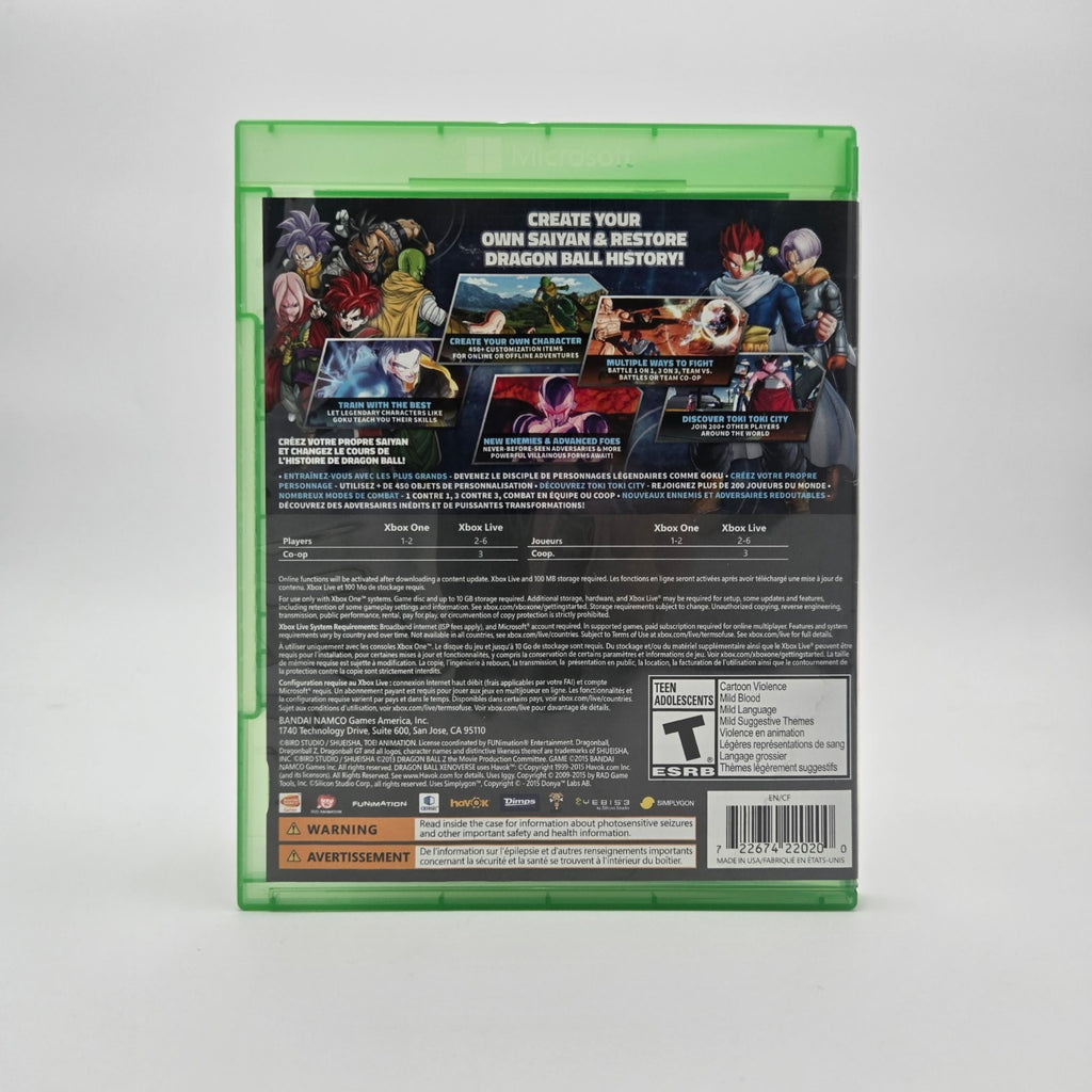 Dragonball Xenoverse (Xbox One) CIB Complete Authentic Tested